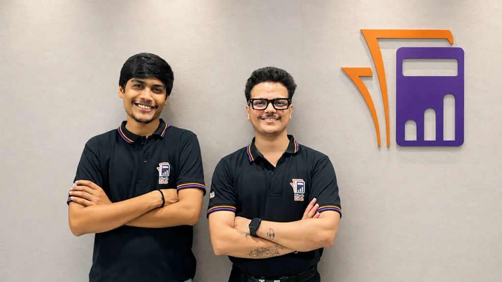 Hisabkitab founders following the startup’s seed funding round for its AI accounting platform for Indian SMEs.