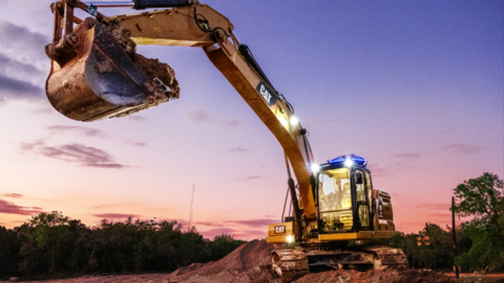 TerraFirma semi-autonomous construction machinery operating on a critical infrastructure project.